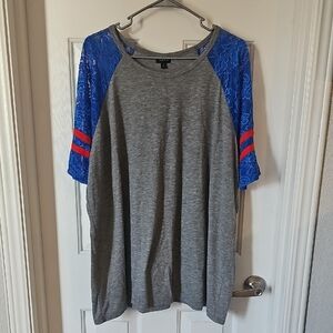 Torrid Heather Gray Knit Top 3X